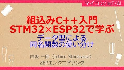 No_A172 STM32×Wi-Fi//C/C++プログラミング,変数の型を変換する