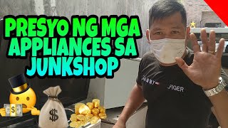 Presyo ng mga appliances sa JUNKSHOP | REF, TV, WASHING MACHINE at iba pa.