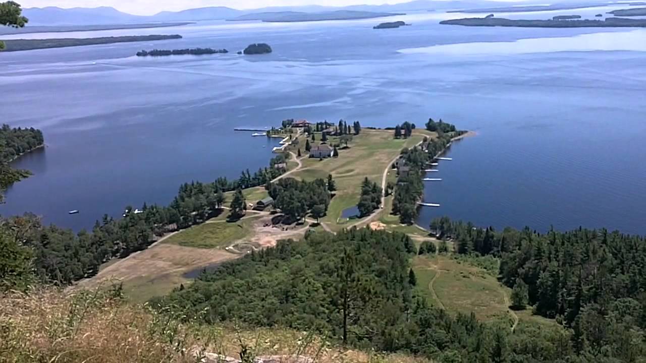 Kineo Peninsula & Moosehead Lake, Indian Trail, Mt. Kineo Rockwood