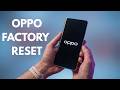 How to factory reset an Oppo phone before give away