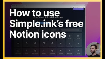 (100% FREE) Notion Icons  How to use them, in 1 min