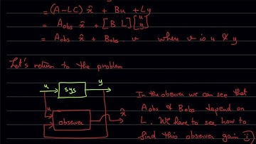 State space control - observer design using Matlab and Simulink