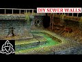 DIY Tabletop Sewer Wall Tiles