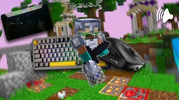 [300+FPS] Handcam + Keyboard and Mouse ASMR ┃Hive Skywars