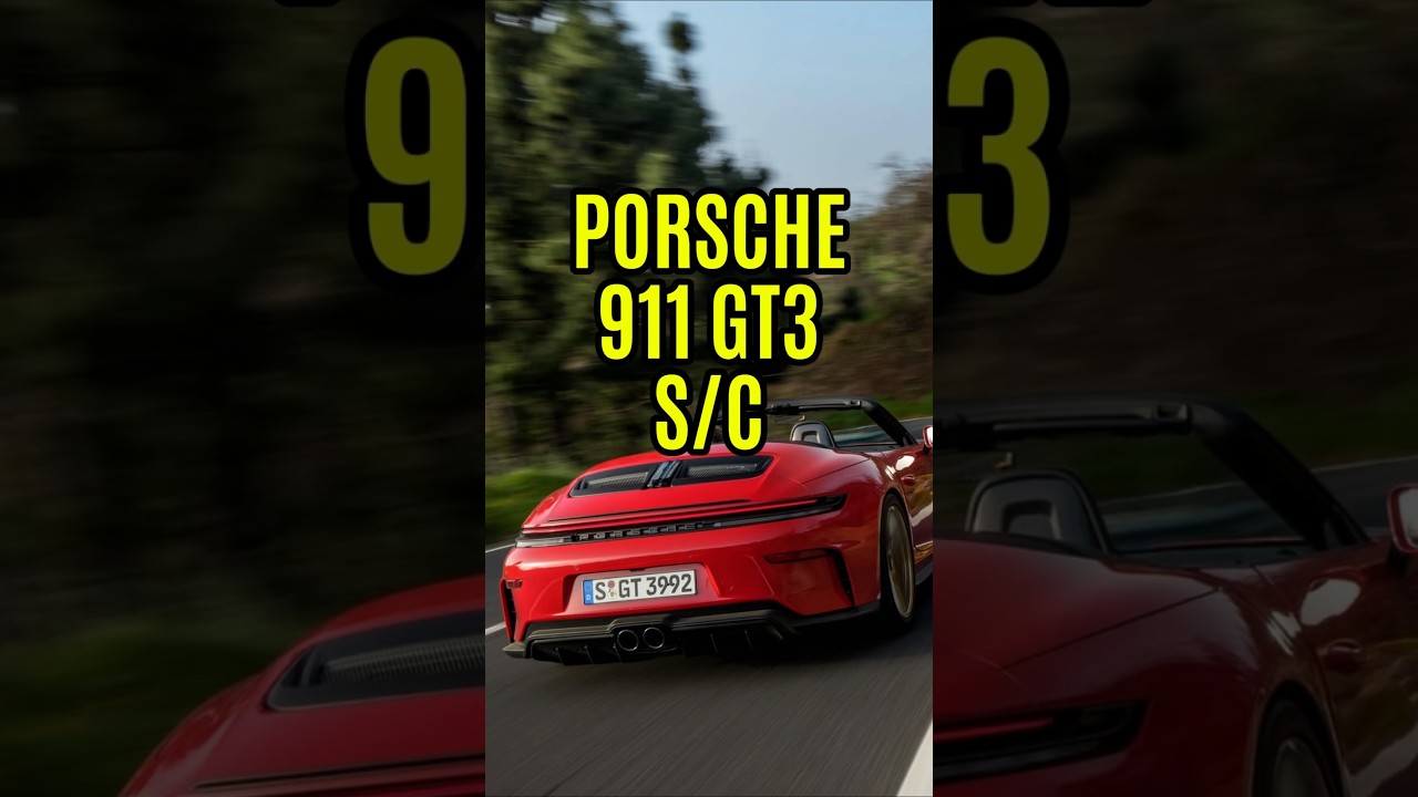 Posche se atreve con el 911 GT3 S/C, un coche BRUTAL