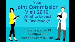 Facebook Live: Your 2019 Joint Commission Visit: What to Expect