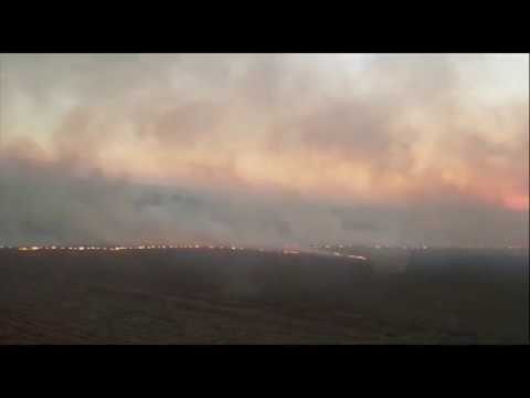 Incêndio atinge 600 hectares de lavouras em Iguaraçu