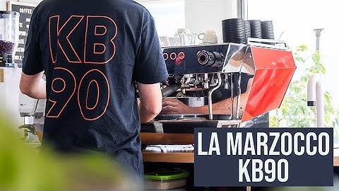 The La Marzocco KB90 Commercial Coffee Machine - Straight-In Portafilters, Scales & More