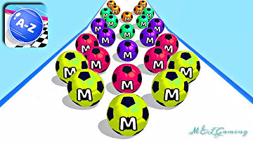 MAX LEVELS A-Z Run🔮💥: All Levels Gameplay Walkthrough Android ,iOS NEW UPDATE