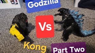 Godzilla vs Kong Part Two (A Stop Motion)