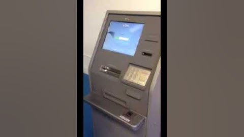 ATM with Integrated Biometrics