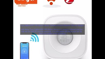 1005003152536146 Tuya ZigBee WiFi PIR Motion Sensor Wireless Infrared Detector Security
