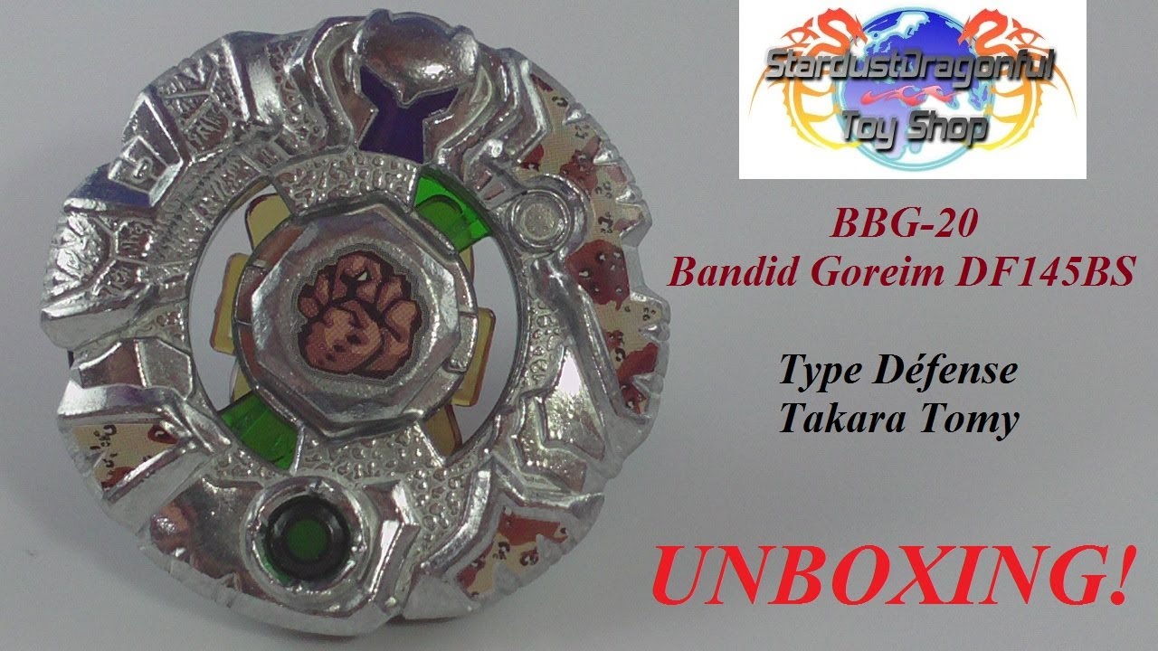 BBG-20 Bandid Goreim DF145BS UNBOXING Zero-G Beyblade Takara Tomy HD! AWESOME