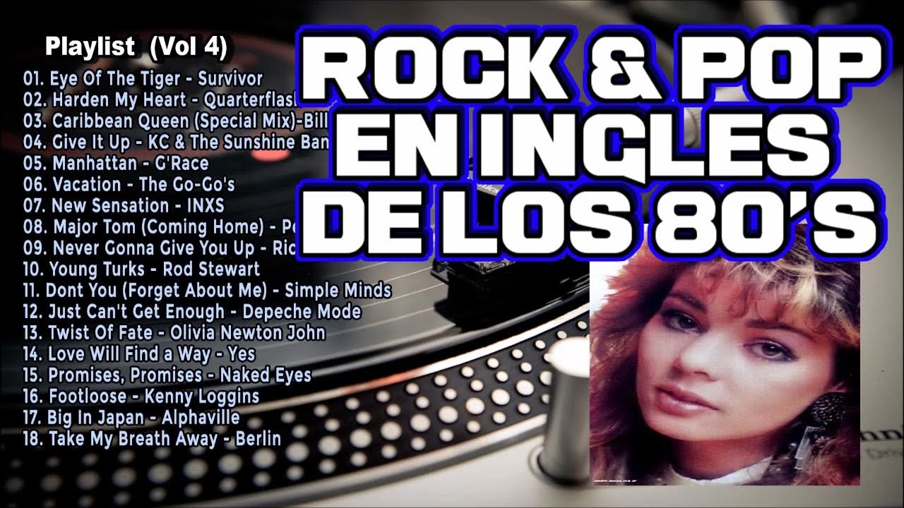 Pop & Rock En Ingles y Español De Los 80s y 90s