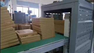Airplane Box Folding & Closing Packing Corrugated Paper Auto Cardboard Pizza Box Folding Machine by Tian Wang 231 views 3 months ago 2 minutes, 21 seconds