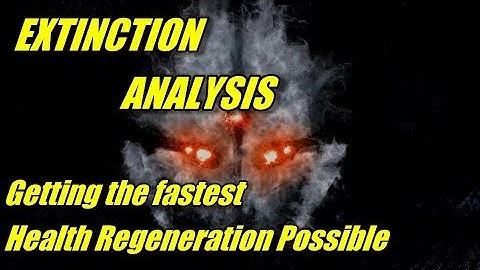 CoD Ghosts Extinction Medic Health Regeneration Analysis! (Multiple Medic Analysis)