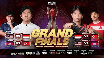 MLBB | MALAYSIA vs CAMBODIA - GRAND FINAL | IESF WEC25 | DAY 5