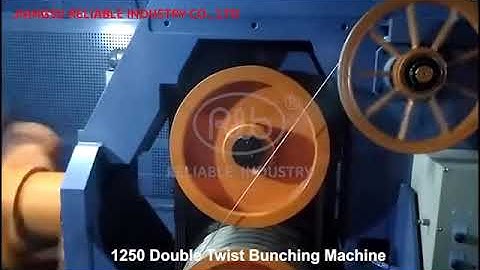 1250 Double Twist Bunching Machine