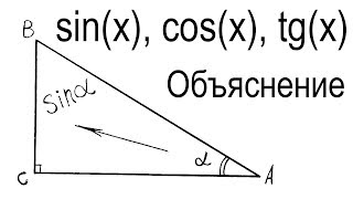 Что такое синус, косинус, тангенс и котангенс объяснение