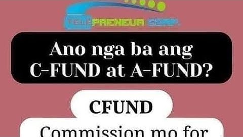 FOR TPC DEALERS:Ano nga ba ang CFUND at AFUND?||PWEDE  MA- ENCASH OR LOAD CREDIT?||TPC LOADING2021