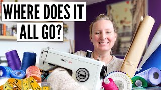 TINY Space, MANY Crafts: Sewing Studio Tour (ft. much storage) by Shannon Makes 72,770 views 2 months ago 27 minutes