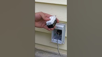 How To Wire A GFCI Receptacle. Full video on my channel #shorts #diy