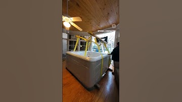 Full time lapse hottub install #hottub