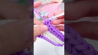 Crochet beanie hat tips #crochet #knitting #shorts #ytshort #viral #fyp