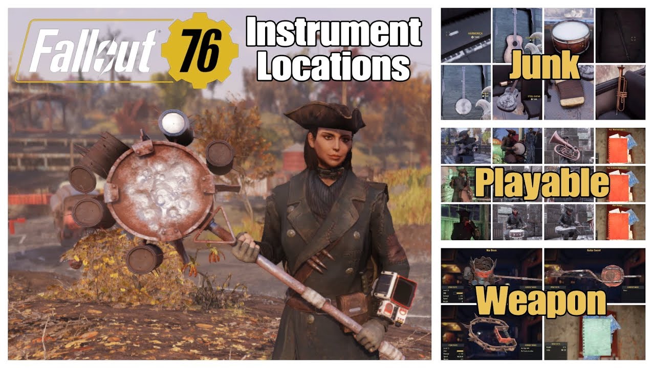 Fallout 76 Instruments YouTube