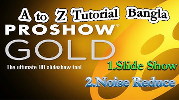 How to make Slide Show video by Proshow Gold || Best slide show video creator