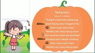 Lagu Tukang Sayur AT Mahmud / Pembelajaran SBDP Kelas 3 Tema 7 Subtema 1