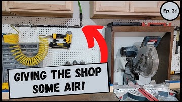 Full Shop Air Compressor - Easy DIY Setup - Dream Workshop Part 6