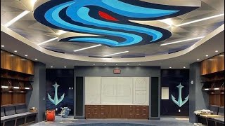 ICYMI: Climate Pledge Arena Tour of Seattle Kraken Locker Room and Facilities - Behind the Scenes