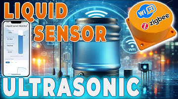 Tuya Ultrasonic Liquid Level Sensor — Control and Automation, Review and Tests