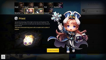 MapleStory 2 - Character Creation Screen [Vongola Guild][Shadowtroupe]