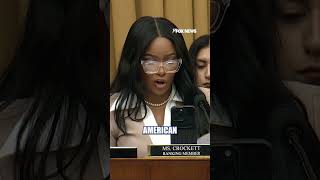 Rep Crockett gives controversial take on ‘White men’ and deportation debate #shorts #foxnews #news
