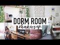 DORM ROOM MAKEOVER + TOUR 2018 | diy + decor inspiration