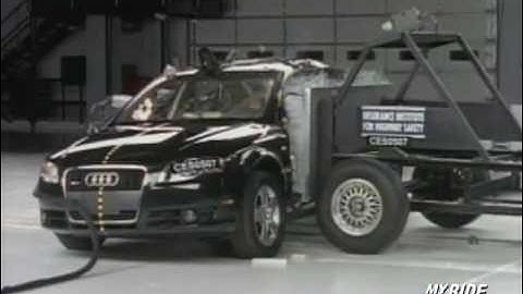 Crash Test Award: 2007 Audi A4