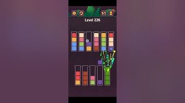 Complete Block King Sort Puzzle Level 221 to Level 230