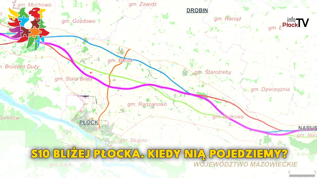 S10 bliżej Płocka. Kiedy nią pojedziemy?