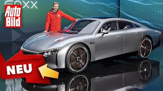 Mercedes Vision EQXX (2022) | Neuer E-CLA mit 1000 km Reichweite | Vorstellung mit Andreas Huber
