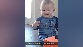 Naughty baby fails videos - Funniest trouble make babies Try Not To Laugh