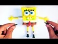 Spongebob Play doh STOP MOTION video. Animación de Bob Esponja