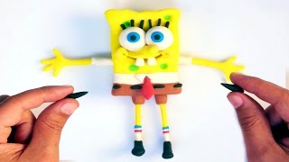 DibusYmas Spongebob Play doh STOP MOTION video. Animación de Bob Esponja - Vengatoon