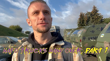 @69thSniffingBrigade NAFO truck handover event. Part 1 (with @AlexKinash)