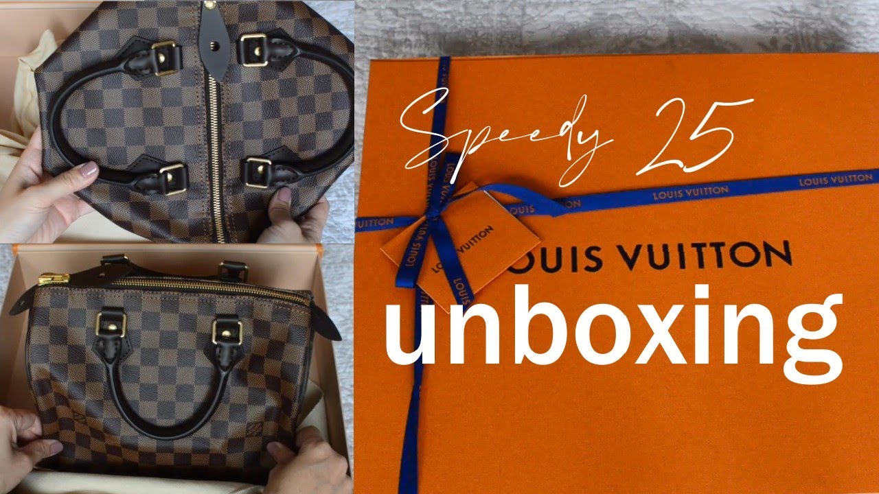 VLOG: Louis Vuitton Speedy 25 unboxing, who should say good