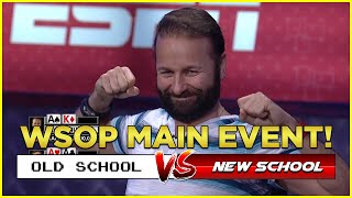 WSOP MAIN EVENT - Old School VS New School Poker Analysis Episode 3