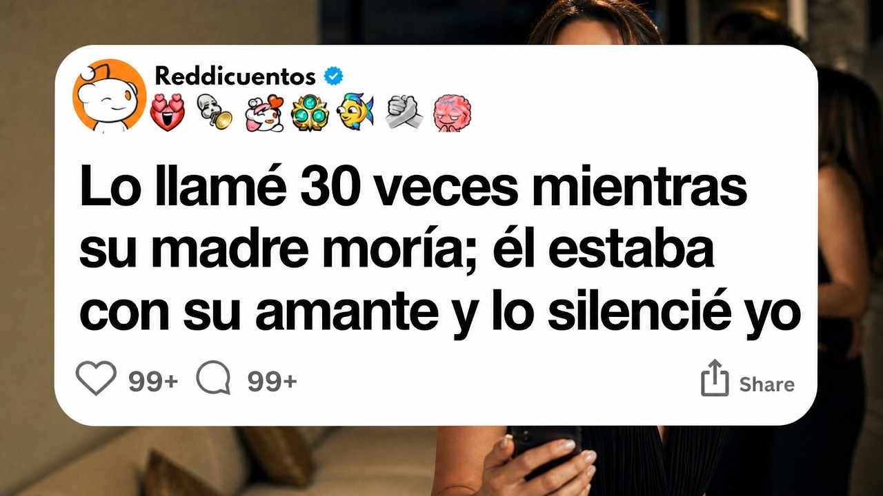 A la una y cincuenta de la madrugada, en el pasillo de terapia intensiva, escuché una risa de mujer al otro lado del teléfono. "Cariño, tu teléfono no deja de sonar", dijo ella. Y entonces la voz...