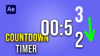 Countdown Timer in After Effects (Beginner Tutorial)