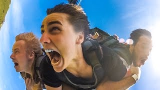 WE BROKE A WORLD RECORD!!! w/ Sam, Colby & Corey